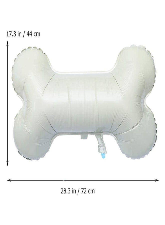 Lamantery Dog Bone Foil Balloon Pet Bone Mylar Balloons for Baby Shower Party Decoration 6pcs - Image 4